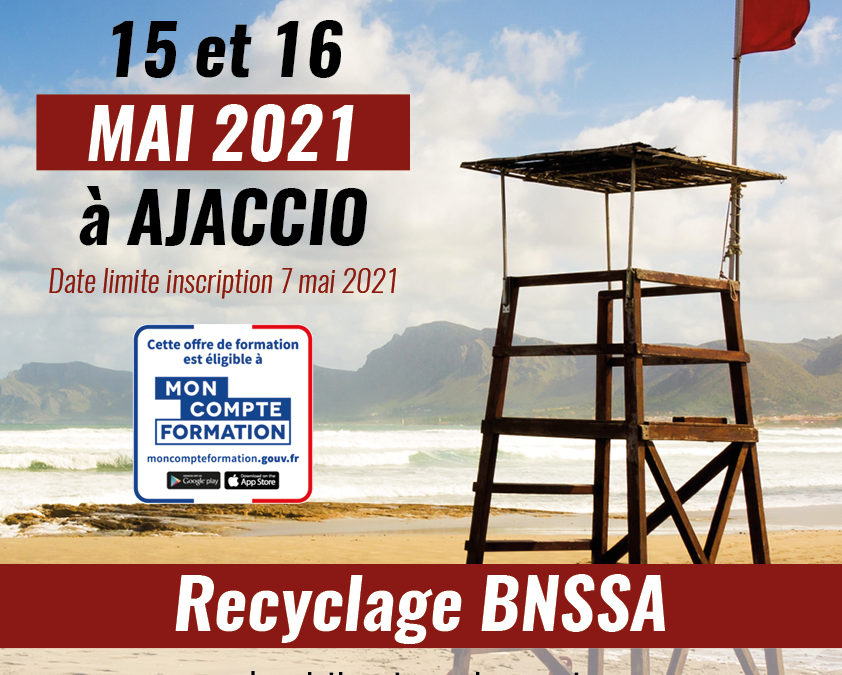 Ouverture session Recyclage BNSSA – MAI 2021