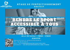 stage gratuit de perfectionnement sur « Pratiquer une activité physique avec un public en situation de handicap @ Ajaccio | Corse | France