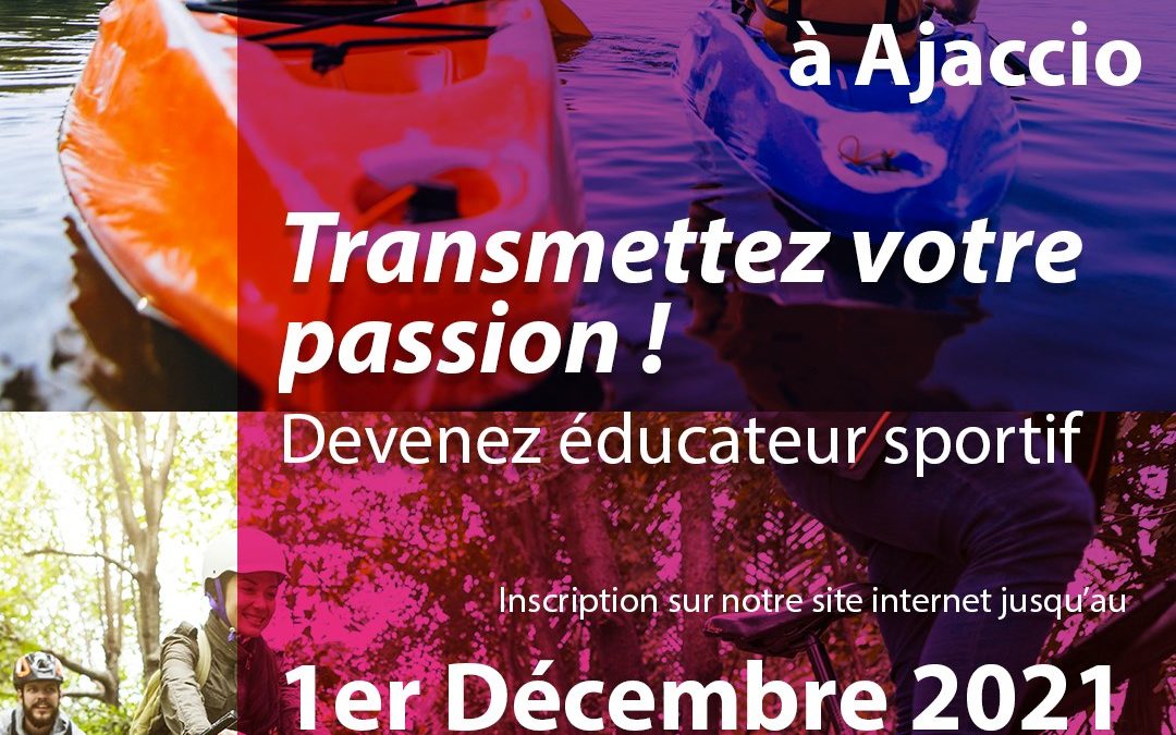 OUVERTURE FORMATION BPJEPS APT