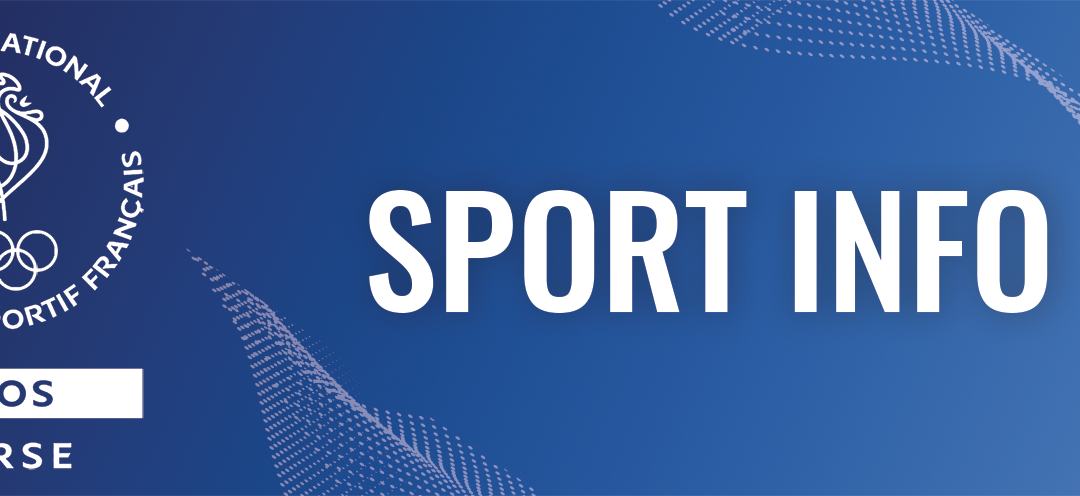Le dernier Sport Info est en ligne : Newsletter été 2022