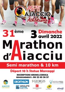 MARATHON – SEMI-MARATHON et 10 Km d’Aiacciu @ Ajaccio | Ajaccio | Corse | France